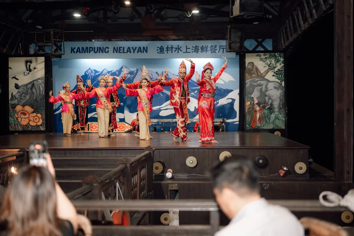 Cultural performance during the summit gala evening